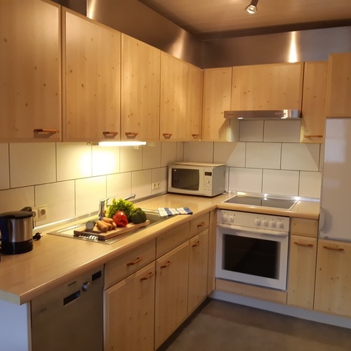 separate komplett ausgestattete Einbauküche mit Spülmaschine, E-Herd mit Backofen, Mikrowelle - separate komplett ausgestattete Einbauküche mit Spülmaschine, E-Herd mit Backofen, Mikrowelle -