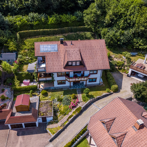 Luftaufnahme des Hauses - Luftaufnahme des Hauses -