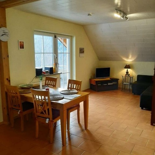 Das Wohnzimmer der Ferienwohnung Toscana - Das Wohnzimmer der Ferienwohnung Toscana -