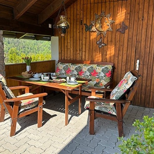 Der überdachte Freisitz - 